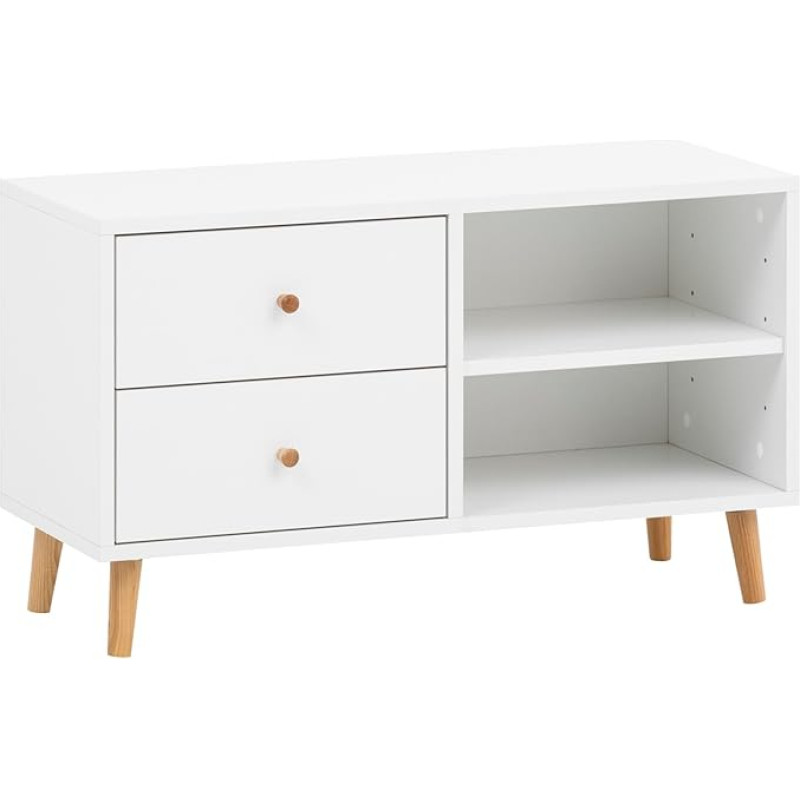 Schildmeyer Bjarne 158504 Vonios suoliukas matinis baltas 78,9 x 33 x 46,5 cm