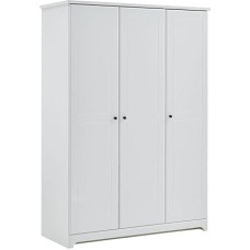 Thilo Wardrobe 3 Doors for Baby Room Children's Room Bedroom MDF White - Made in Germany