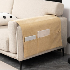 Sofa Armlehne Organizer,Armlehne Hängende Aufbewahrungstasche,leicht zu reinigen,Faltbares,wasserdichter,Platzsparender,für Brille Snacks Zeitschrift Fernbedienung