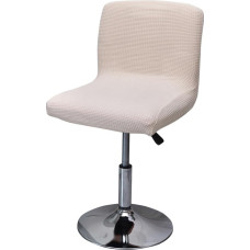 Kėdės dangtelis Baras Stool apima Counter Stool kėdės dangteliai Slipcovers už kėdės Valgomasis Stretch kėdės Baras Stool apima smėlio spalvos pakuotė 2