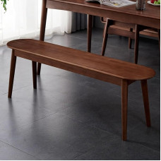 Wooden Dining Room Bench, Narrow Wooden Bench for Indoor Use, for Rustic Farmhouse Bedroom (100 cm)