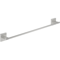 GROHE Start Cube 41089DC0 Bath Towel Holder (Stitch Size 558 mm, Concealed Fixing, Material: Metal) Super Steel