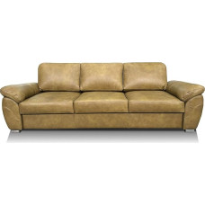 Natūralios odos 3-vietė sofa 