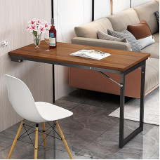 Klapptisch Wand Küche platzsparend zu montieren, montiert Tisch, leicht zu Falten und kann als Esszimmer Schreibtisch verwendet Werden (C,120 * 60cm)