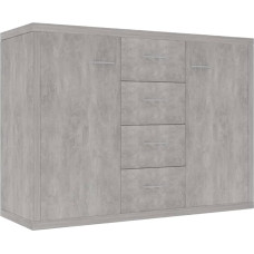 vidaXL Concrete Grey Sideboard 88 x 30 x 75 cm