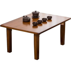 Modischer Klapptisch, niedriger Tisch aus natürlichem Bambusstaub, echtes Design, Innen-Couchtisch, einfache Bedienung, Nan Bamboo