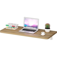 WBWAPA An der Wand montiertes, klappbares Esstisch-Set, 60 x 40 cm, 70 x 40 cm, 80 x 40 cm, Küche, kleine Wohnung, schwebender Tisch, robuster Frühstücksbartisch, Werkbank, herunterklappb