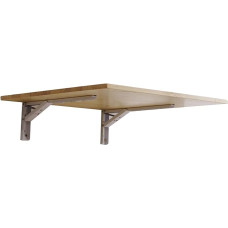 WBWAPA An der Wand montierter Klapptisch, multifunktionale zusammenklappbare Werkbank aus Holz, schwebender Frisiertisch, Laptop-Schreibtisch, Frühstücksbartisch, Heimbar, Büro, Schlafzim