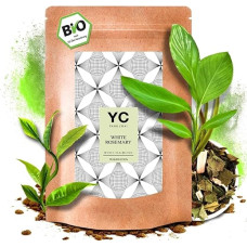 YC Yang Chai Ekologiška baltoji arbata palaidai 200 g (80+ puodelių) | Pai Mu Tan baltoji arbata palaidai | Minkšta, kvapni ir aromatinga | Kinų baltoji arbata