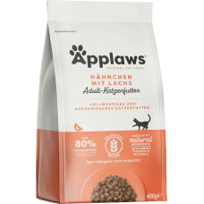 Applaws Adult Dry Cat Food, Chicken with Extra Salmon, Grain-Free and Complete, 400g (1 Pack)