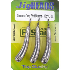 Drop Shot Lead Set 3 x 16 g - Dropshot Lead Drop Shape Curved - Žvejybinių svarelių rinkinys su sūpuoklėmis - Žvejybiniai svareliai - Jig Heads - Žvejybinis švinas - Žvejybos rinkinys - Žvejybiniai svareliai - Žvejyba