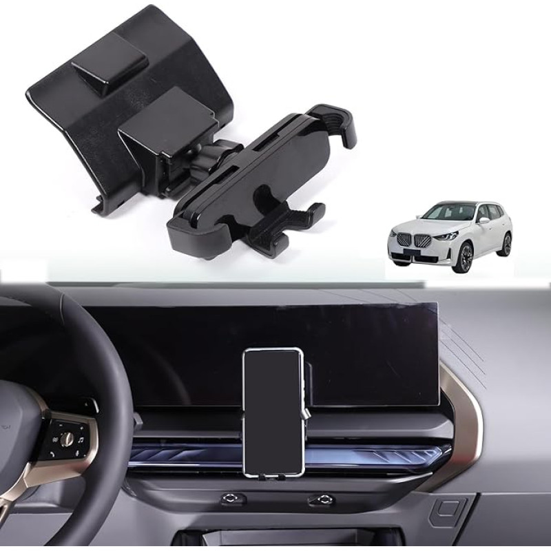 METYOUCAR automobilinis telefono laikiklis @B@mW X3 G45 2025-2026, 360 laipsnių kampu pasukamas centrinės oro angos fiksuotas telefono laikiklis automobiliui, tinka 