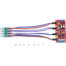 WM-065 Amplifier Preamp Board, HIFI Audiophile Tone Board NE5532 Potentiometer Extension Board DIY Kit