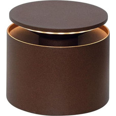 Zafferano, Push-Up lempa, Kabeliuose sumontuota, Wiederaufladbare Tischlampe mit Touch Control, Auch für den Außenbereich Geeignet, Dimmer, 2200-3000 K, Höhe 80-100 cm, Farbe Corten