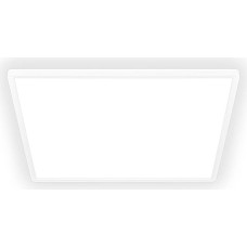 BRILONER - LED lubų šviestuvas su netiesiogine šviesa, 3 cm plokščias, neutrali balta šviesa, šviestuvas, lubų šviestuvas, svetainės šviestuvas, LED skydelis, virtuvės šviestuvas, lubų apšvietimas, 56 x 56 x 3 cm, baltas