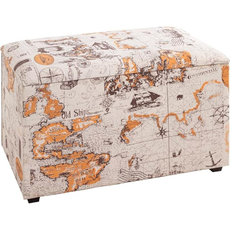 HAKU Sėdimoji lentyna Dizainas MDF Tekstilinis audinys Matmenys W 65 cm x H 42 cm x D 40 cm Stilius: Modernus
