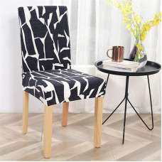 Dotbuy kėdžių dangteliai 1/4/6/10 rinkinys Stretch valgomojo kėdės dangtelis Apsauginis dangtelis Elastiniai dangteliai vestuvių viešbučio valgomojo kambario kėdžių apdailai