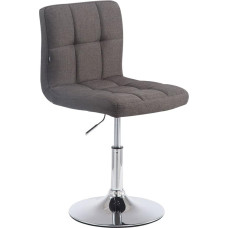 CLP Lounger Palma V2 with high quality upholstery and fabric cover, height adjustable upholstery chair with metal frame in chrome effect.