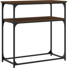 Tidyard Console Table, Side Table with Lots of Storage Space, Coffee Table, Living Room Table with Adjustable Legs, Hallway Table, Storage Table, Hallway Table, Entrance Table, Wall Table, 75 x 35.5 x