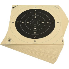 OpTacs 250 vnt. pistoletų / mažo kalibro diskų 26 x 26 cm Šaudymo taikinių tikslieji diskai BDS ISFF varžybų diskai 26 x 26 - 250 vnt.