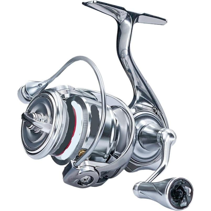 Spiningavimas Angelrolle Ultra-Long Casting 1500S-4000S 10+1BB 5,2:1 Einteiliger Power-Griff for Süßwasser-Salzwasser