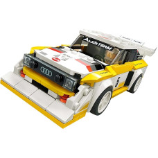 LEGO 76897 Speed Champions 1985 Audi Sport Quattro S1 lenktyninis automobilis Žaislas