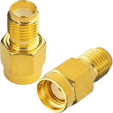 4 x SMA į RP-SMA jungčių rinkinys 2 x SMA vyriškos lyties į RP-SMA moteriškos lyties adapterį 2 x SMA moteriškos lyties į RP-SMA vyriškos lyties adapterį 