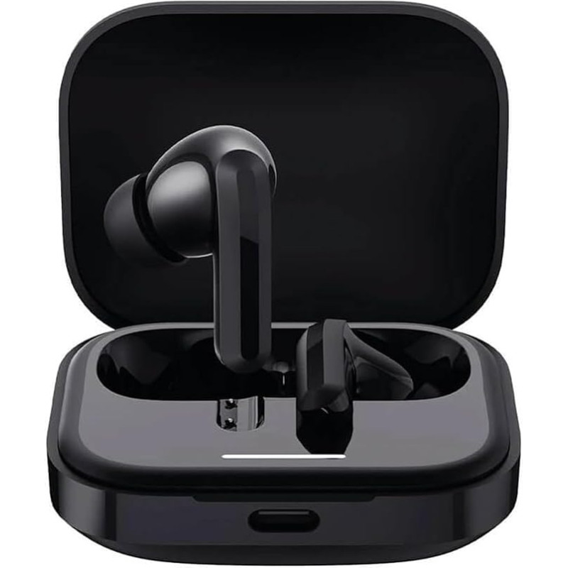 XIAOMI Redmi Buds 5, Bluetooth 5.3 In-Ear Headphones, 46 dB Active Noise Cancellation, Up to 40 Hours Battery, Dynamic Driver, 5ATM Waterproof, Black