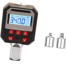 Drehmomentmessgerät mit LCD-Display 1,5 bis 340 Nm Bereich ± 2 % Genauigkeit Datenspeicherung Alarmfunktion Adapter enthalten digitales Drehmomentmessgerät LCD