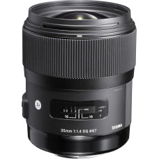 Sigma 35 Mm f/1.4 DG HSM objektyvas, 67 mm filtro sriegis