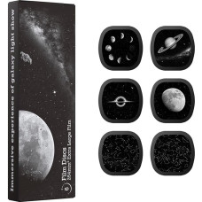 Galaxy Projector Disc - Ultra HD Projection Screen Compatible with Ainael Galaxy Projector and SKE-TKQ01 & BL-DQY02 (Pro Version), Set of 6 (Galaxy)