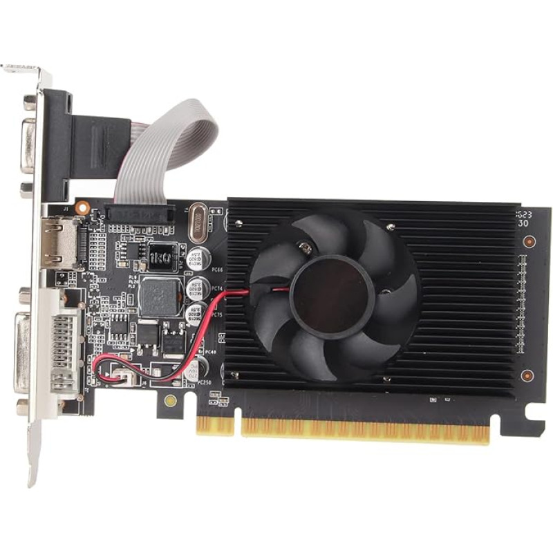 Bewinner GT610 2GB DDR3 64bit HDMI DVI VGA stalinių kompiuterių grafikos kortelė PCI Express X16 kompiuterių grafikos plokštės staliniams kompiuteriams žaidimų GPU