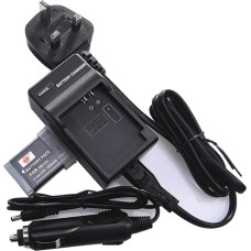 DSTE atsarginė baterija ir DC161U kelioninis įkroviklis, suderinami su Canon NB-13L NB13L PowerShot G5X G7X G9X, G5X Mark II, G7X Mark II, G7X Mark II, G9X Mark II, SX720 HS, SX730 HS, SX620 HS Dig. Itališkas fotoaparatas