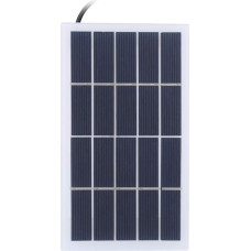 4 W 5 V Polysilicon Solar Panel, Portable Lightweight Module with DC Interface Charging for 3.7 V Battery