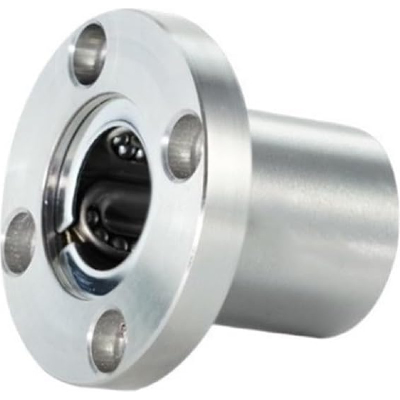 1PC SLMF10GA/12/16/20/20/25G/30/35/SLMF40GA Rundflansch-Linearkugellager for 3D-Drucker(SLMF30GA)