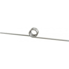 Kleine Torsionsfedern aus Edelstahl, 5 Stück, V-förmig, 0,3 x 4 mm, 20, mehrere Winkel(Left,0.3x4mm 1 Laps (180°))