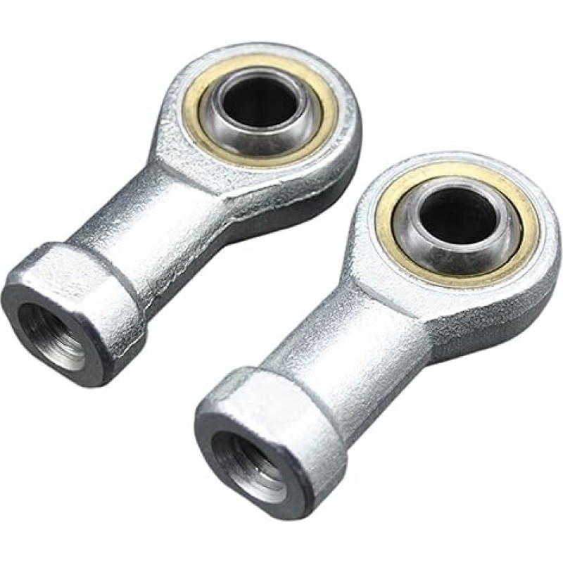 Gewindestangenkappen, männlich und weiblich, 5 bis 10 mm, 1 Stück, für rechten und linken Kugelkopf (weiblich 12 mm, rechter Gewinde)