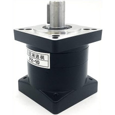 Mini variklis, nuolatinės srovės varikliai, elektrinė pavarų dėžė 110 mm servo variklio reduktorius, Nema42 planetinė pavarų dėžė, pavarų greičio santykis 3:1.5:1.9:1 ~ 216:1 Įvestis 19 mm Išėjimas 19/22 mm žingsniniam varikliui Patvarus (spalva: 22 mm