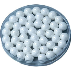 Zirconia Ceramic Balls, Zirconia Ceramic Bearing Ball G10 Precision 0.8-25.4 mm, Multiple Sizes, 1-100 Pieces (100pcs, 13.494mm)