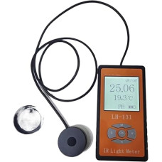 LED-Lichtstärke-Illuminometer Infrarot-Lichtmessgerät Bestrahlungsstärke-Leistungsmessgerät Tester Gesundheitseinheit