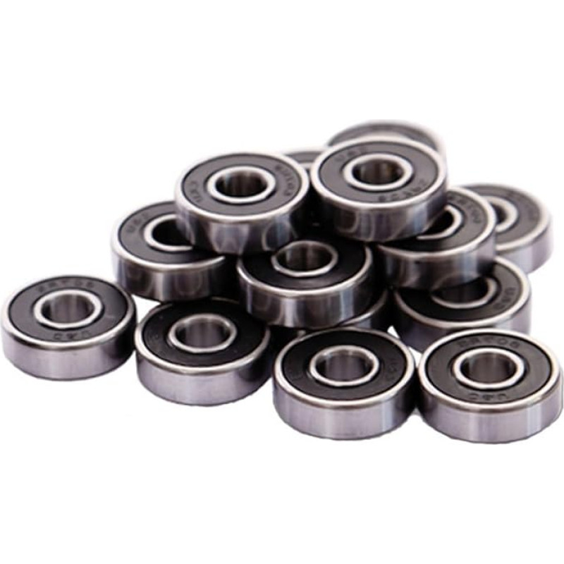 623RS giliojo griovelio rutuliniai guoliai ABEC-1 3 x 10 x 4 mm Miniatiūriniai 623-2RS rutuliniai guoliai 623 RS 2RS guoliai (623-2RS 20PCS) Pakuotė 50/100