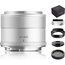 TTARTISAN AF 35mm F1.8 Mark II Silver for Z-mount, APS-C Lens Cultural Landscape Auto Focus Lenses for Nikon Z-Mount (Z, Silver)