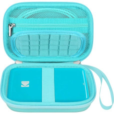 Elonbo Bag for Kodak Step Printer Camera Instant Photo Printer Mesh Pocket Fits Kodak Step Photo Paper Green