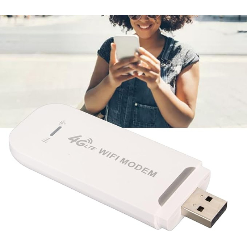 4G WLAN maršrutizatorius, USB WLAN karštasis taškas Mobilusis WiFi su SIM kortelės lizdu 