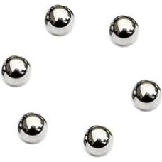 Precision bearing steel ball, 1.96/1.98/2.2/2.03/2.1/2.2/2.3 mm ball, screw beads 2.1 mm, 100 pieces, 100 pieces.