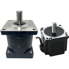 1 x Planetenreduzierer PX86, Verhältnis 3, 4, 5, 6, 8, 10 a, Einlassloch 14 mm mit NemaSteppe-Motor 86 x 78, Nm, A, einfach (Verhältnis 8 zu 1)
