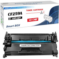 [Be lusto] Suderinama 59A CF259A tonerio kasetė 3000 puslapių, skirta HP LaserJet Pro M404 M404n M404dn M404dw M304a M405, MFP M428 M428dw M428fdn M428fdw M429 spausdintuvui, juoda