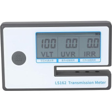 Hyuduo LS162 Solarfilm-Transmissionsmessgerät, Digitaler Scheibentönungstester für Automobil- und Architekturglas mit VLT-UV-IR-Unterdrückungsfunktionen
