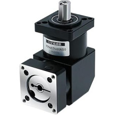Nema23 PXW57 rechtwinkliger Planetenmotor mit 4-216 Übersetzung, kompatibel mit Nema23/Nema24-Servomotoren (RATIO 60-INPUT SHAFT 8MM)