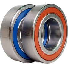 1 Paar 208 7208C-2RZ-P4-DBA 40 x 80 x 18 abgedichtete Schrägkugellager Geschwindigkeitsspindellager CNC ABEC 7 (Dydis : DB)